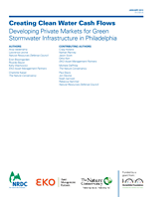 Developing Private Markets for Green Stormwater Infrastructure in Philadelphia (PDF)